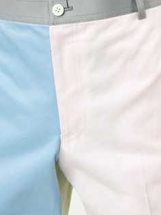 Thom Browne брюки дизайна колор-блок