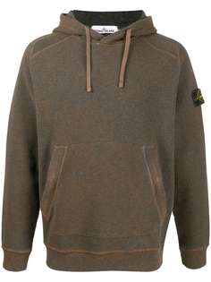Stone Island худи с нашивкой-логотипом
