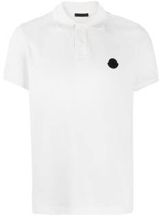 Moncler logo-patch polo shirt