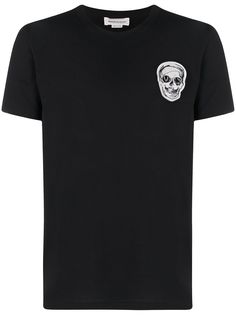 Alexander McQueen футболка с принтом Skull