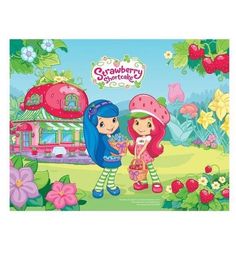 Подкладка на стол Strawberry Shortcake, (ПВХ), (А4+) Action Action!