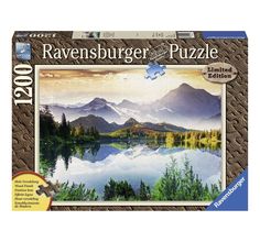 Пазл Ravensburger Солнце в горах 1200 шт. с деревянным покрытием