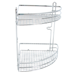 Полка Axentia угловая двухъярусная Cassandra, 20 х 28 х 26