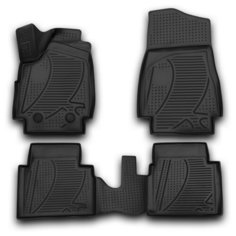 Комплект ковриков ELEMENT F320250E1 LADA (ВАЗ) 2121 (4x4) 4 шт. черный