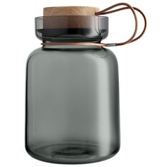 Eva Solo Банка для сыпучих продуктов Silhouette 1,5 л серый/коричневый