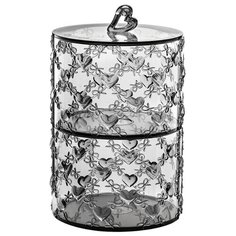 Guzzini Набор контейнеров Love 2 шт. серый