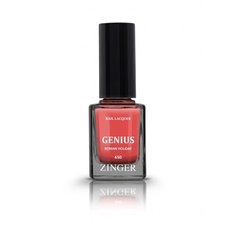 Лак ZINGER Genius, 12 мл, оттенок 650 roman holiday