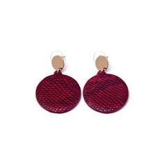 BRADEX Серьги Снейк принт