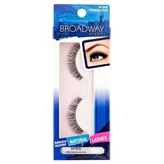 Kiss накладные ресницы Broadway Eyes Флиртуй черный