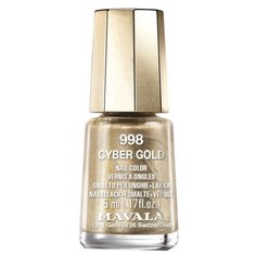 Лак Mavala Nail Color Glitter, 5 мл, оттенок 998 Cyber Gold
