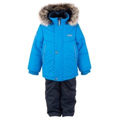 Комплект с полукомбинезоном KERRY Robby K20724 размер 134, синий/черный