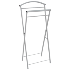 Напольная вешалка ЗМИ Контур белое серебро