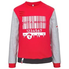 Свитшот Nota Bene размер 116, красный