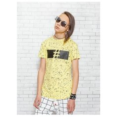 Футболка Nota Bene размер 134, желтый