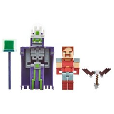 Фигурки Mattel Minecraft Подземелье Безымянный и Хал GND39