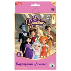 Воскресенская карандашная фабрика Карандаши цветные Царевны 36 цветов (TSR-CP-6036)