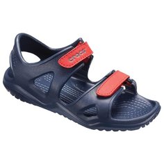 Сандалии Crocs размер 24(C7), Navy/Flame