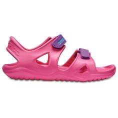Шлепанцы Crocs размер 28(С11), paradise pink/amethyst