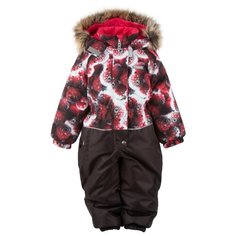 Комбинезон KERRY PAMELA K20422 A размер 92, 01877 бордовые ягоды