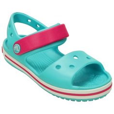 Сандалии Crocs размер 25(C8), pool/candy pink