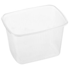 OfficeClean Одноразовые контейнеры без крышки, 350 мл, 108 х 82 мм (100 шт.) прозрачный