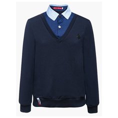 Джемпер Nota Bene размер 140, темно-синий