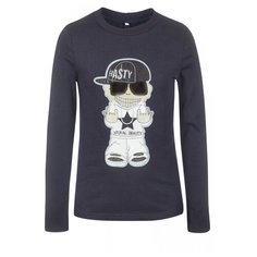 Лонгслив Nota Bene размер 110, темно-синий