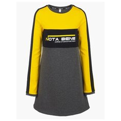 Платье Nota Bene размер 134, темно-серый