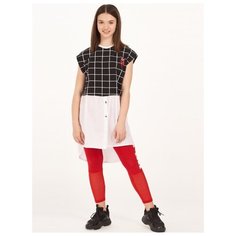 Туника Nota Bene размер 140, черная клетка