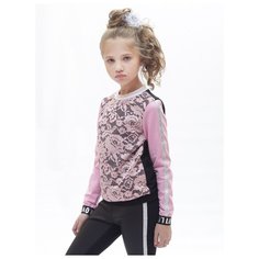 Свитшот Nota Bene размер 122, розовый