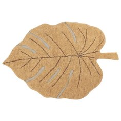 Ковер Lorena Canals Лист монстеры, размер: 1.8х1.2 м, медовый