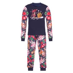 Пижама Апрель размер 104-54, темно-синий