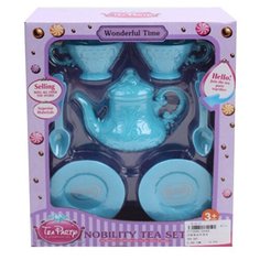Набор посуды Shantou Gepai Nobility Tea Set J006A голубой