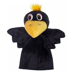 Бока Кукла на руку Ворона 30 см (1824) черный