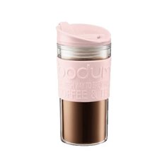 Термокружка Bodum Travel Mug (clip) (0,35 л) клубничный