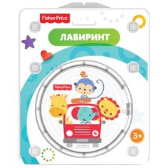 Головоломка Fisher-Price Двухсторонний лабиринт (778) белый/красный