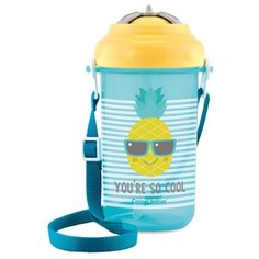 Поильник с трубочкой Canpol Babies 4/102, 400 мл желтый/ананас