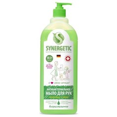 Мыло жидкое Synergetic Лемонграсс и мята, 1 л