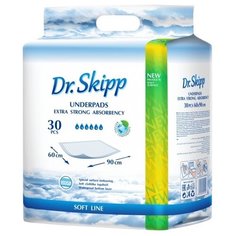 Одноразовые пеленки Dr. Skipp Soft Line 60х90 30 шт.