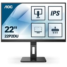 Монитор AOC 22P2DU 21.5" черный