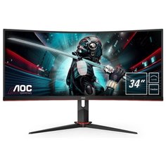 Монитор AOC CU34G2/BK 34" черный