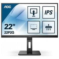 Монитор AOC 22P2Q 21.5" черный