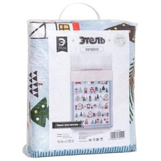 Покрывало Этель Зимние приключения (5080101), 145 х 210 см, голубой