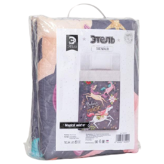 Покрывало Этель Magical winter (5080099), 145 х 210 см, фиолетовый