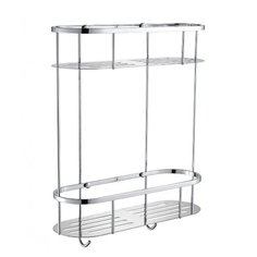 Этажерка настенная Linisi 73434D-H хром