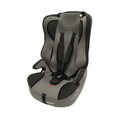 Автокресло группа 1/2/3 (9-36 кг) Мишутка LB 513 RF (без вкладыша), grey/grey dot