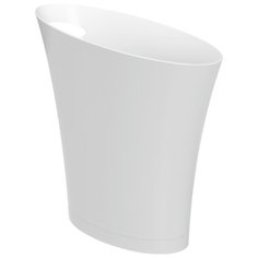 Ведро Umbra Skinny, 7.6 л metallic white