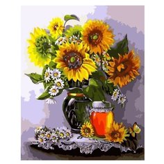 Paintboy Картина по номерам "Медовые подсолнухи" 40х50 см (GX8872)