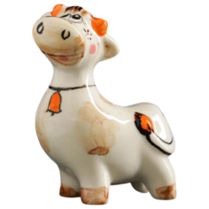 Статуэтка Хорошие сувениры Символ года: Гаврюша, 10 см бежевый/желтый