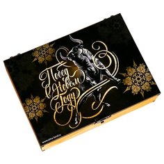 Роза Ветров Шкатулка Побед 5198912 коричневый/черный